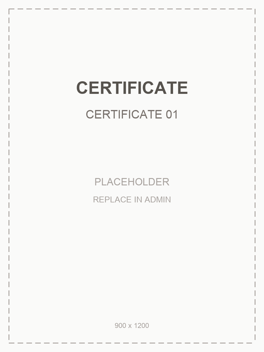 Certificates