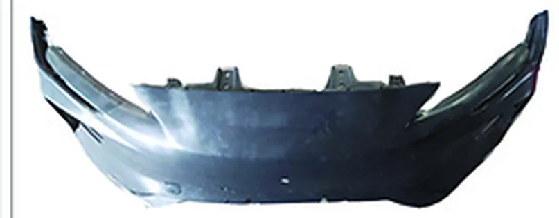 FRONT BUMPER UPPER 2 RADAR HOLES